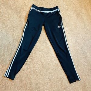 Small Black Adidas leggings/joggers